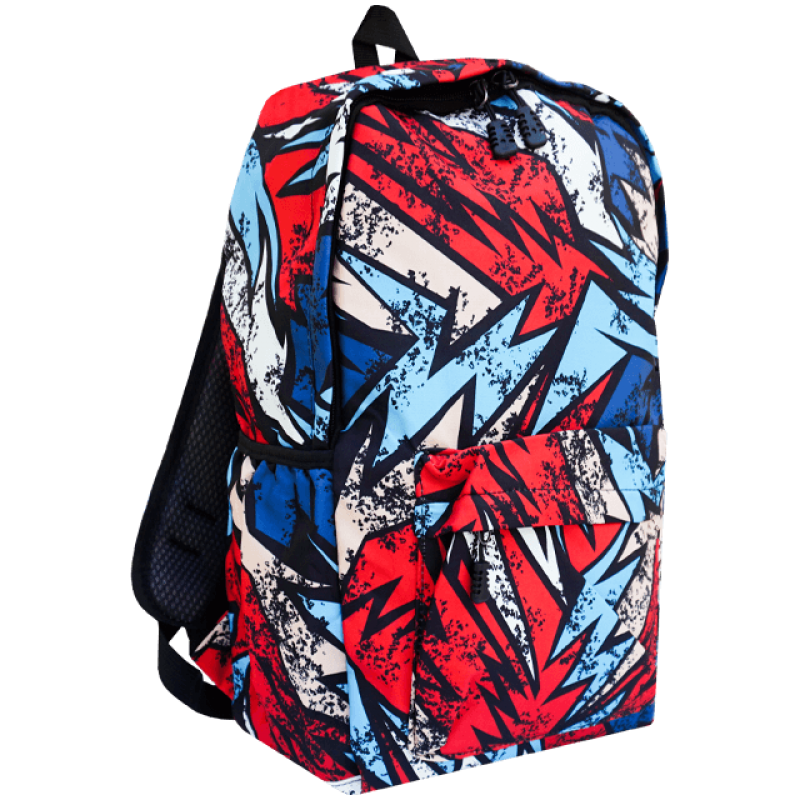 Rucsac școlar Matilda, 1 compartiment, model graffiti, 41x27x12 cm